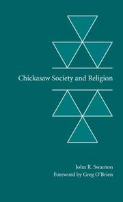 Cover of: Chickasaw society and religion