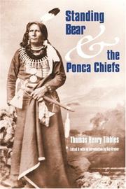 Cover of: Standing Bear and the Ponca chiefs