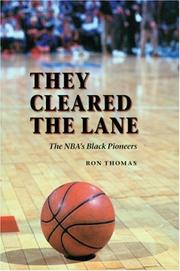Cover of: They Cleared the Lane by Ron Thomas