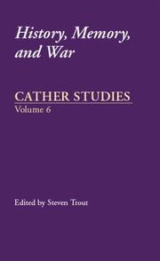 Cover of: Cather Studies, Volume 6 | Cather Studies