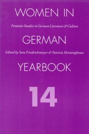 Cover of: Women in German Yearbook, Volume 14 (Women in German Yearbook) by Women in German Yearbook