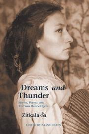 Cover of: Dreams and Thunder by Zitkala-Sa