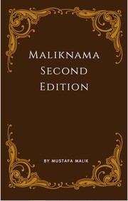 Cover of: Maliknama Second Edition: Second Edition covers more analysis and Information