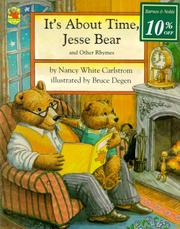 Cover of: It's about time, Jesse Bear, and other rhymes