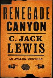 Cover of: Renegade canyon