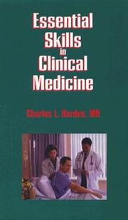 Cover of: Essential skills in clinical medicine