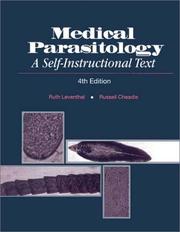 Cover of: Medical Parasitology by Leventhal, Russell F. Cheadle, Ruth Leventhal, Cheadle