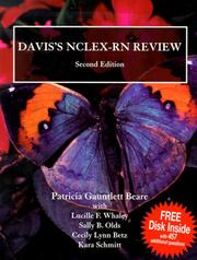 Cover of: Davis's NCLEX-RN review