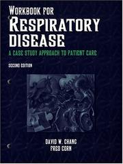 Cover of: Workbook for Respiratory Disease: A Case Study Approach to Patient Care