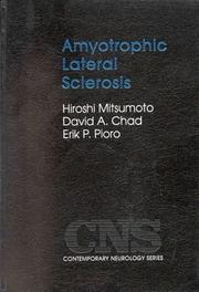 Cover of: Amyotrophic lateral sclerosis by Hiroshi Mitsumoto