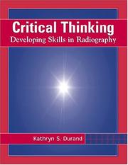 Cover of: Critical thinking | Kathryn S. Durand