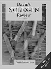 Cover of: Davis's NCLEX-PN review