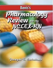 Cover of: Davis's Pharmacology Review for the Nclex-Rn