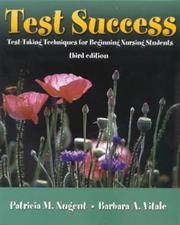 Cover of: Test Success by Patricia M. Nugent, Barbara A. Vitale, Patricia M. Nugent, Barbara A. Vitale