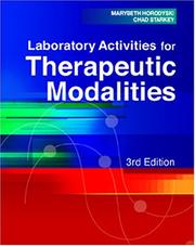 Cover of: Laboratory Activities For Therapeutic Modalities