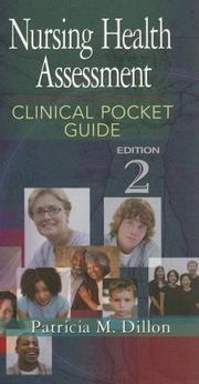 Cover of: Nursing Health Assessment | Patricia M. Dillon