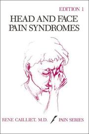 Cover of: Head and face pain syndromes by Rene Cailliet