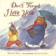 Cover of: Don't forget I love you