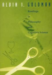 Cover of: Readings in philosophy and cognitive science by edited by Alvin I. Goldman.