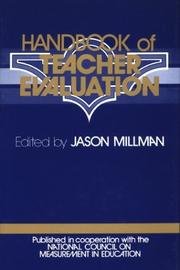 Cover of: Handbook of teacher evaluation