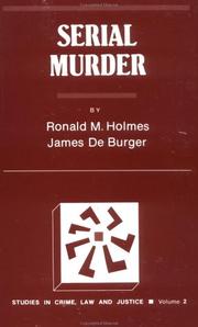 Cover of: Serial murder