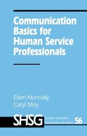 Cover of: Communication basics for human service professionals