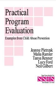 Cover of: Practical Program Evaluation by Jeanne Pietrzak, Malia Ramler, Tanya Renner, Lucy Ford, Neil Gilbert