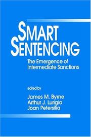 Cover of: Smart sentencing: the emergence of intermediate sanctions
