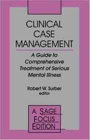 Cover of: Clinical Case Management | Robert W. Surber