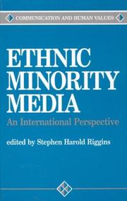 Cover of: Ethnic minority media: an international perspective