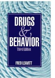 Cover of: Drugs & behavior | Fred Leavitt
