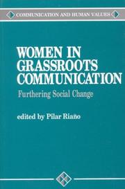 Cover of: Women in Grassroots Communication by Pilar Riano