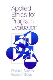 Applied ethicsfor program evaluation by Dianna L. Newman