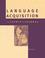Cover of: Language Acquisition