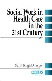 Cover of: Social work in health care in the 21st century