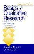 Basics of qualitative research by Anselm L. Strauss