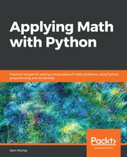 Front cover of Applying Math with Python by Sam Morley