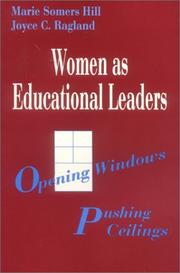 Cover of: Women as educational leaders: opening windows, pushing ceilings