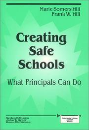 Cover of: Creating safe schools: what principals can do