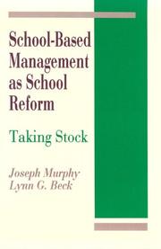 Cover of: School-based management as school reform: taking stock