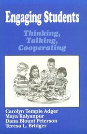 Cover of: Engaging students: thinking, talking, cooperating