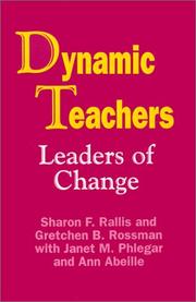 Cover of: Dynamic teachers: leaders of change