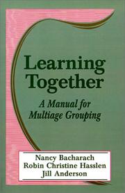 Learning together by Nancy Bacharach