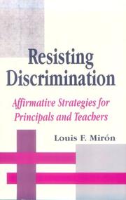 Cover of: Resisting Discrimination: Affirmative Strategies for Principals and Teachers