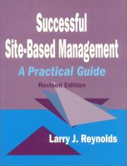 Cover of: Successful site-based management by Larry J. Reynolds