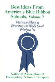 Cover of: Best Ideas for Reading From America's Blue Ribbon Schools: What Award-Winning Elementary and Middle School Principals Do