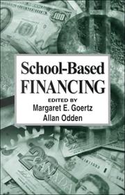 Cover of: School-based financing