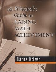 Cover of: The Principal's Guide to Raising Math Achievement by Elaine K. McEwan