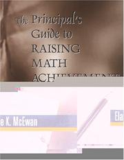 Cover of: The Principals Guide to Raising Mathematics Achievement by Elaine K. McEwan