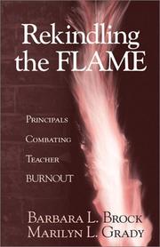 Cover of: Rekindling the Flame by Barbara L. Brock, Marilyn L. Grady